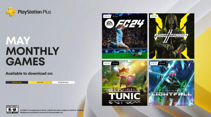 PlayStation Plus Free Games: May 2024